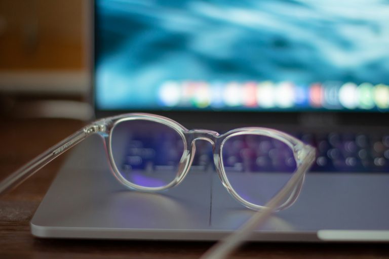 Lentes con filtro azul